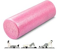 Yes4All Rullo Schiuma Tondo in EPP ad Alta Densità, Rullo per Esercizi Yoga, Pilates e Stretching - 30, 45, 60, 90 cm