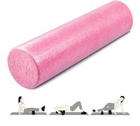 Yes4All Rullo Schiuma Tondo in EPP ad Alta Densità, Rullo per Esercizi Yoga, Pilates e Stretching - 30, 45, 60, 90 cm