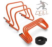 Yes4All Speed Agility Hurdles Cone Set, Dog Agility Obstacle Training, Pet Outdoor Games, Agility Training Equipment con Borsa per Il Trasporto
