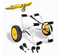 Yes4All SQCW, Carrello Kayak Unisex, Nero, Small Oversize