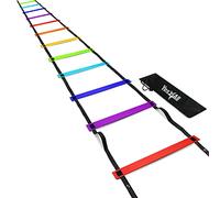 Yes4All UAD0 Agility Ladder, 12 pioli, arcobaleno
