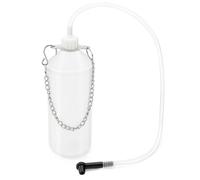 Yesaler Serbatoi di Stoccaggio del Liquido dei Freni con Tubo Flessibile da 60cm e Raccordo in Gomma Sfiato per Freni per Cambio Olio