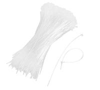 Yesallwas - 1000 Pezzi 178mm Fissaggio per Cartellino del Prezzo in Plastica Anello per Loop Pins in Plastica Trasparente, Pezzi Fili di Sicurezza, Etichette in Plastica per Etichette di Sicurezza