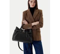GUESS Yesba Girlfriend Satchel, Cartella Donna, Nero, Taglia Unica