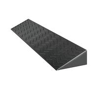 Yesbon Nero,100x13x6 cm,Rampe di Soglia Portatili, Rampe per Auto, Rampa per Sedia A Rotelle, Rampa per Gradino per Porta con Soglia Antiscivolo da 1-10,5 Cm per Vialetti, Gradini
