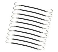 Yeselino Set di 10 ganci elastici per capelli semplici e convenienti, elastici colorati per capelli, cravatte, ornamenti per capelli, ganci per capelli per nodi
