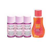 YESHI Set 3PZ Deodorante SALVATESSUTI Latte di Rosa 150ML+ Deodorante Liquido 375ML