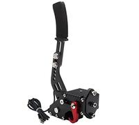 YESHMA Freno a mano USB a 64 bit per PC, compatibile con G25/27/29 G920 T500 T300, periferiche di gioco professionali da utilizzare per giochi di corse (nero senza morsetto)