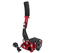 YESHMA Freno a mano USB a 64 bit per PC, compatibile con G25/27/29 G920 T500 T300, periferiche di gioco professionali che utilizzano per giochi di corse (rosso senza morsetto)