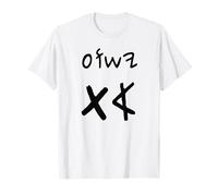 Yeshua Aleph TAV Gesù Primo Ultimo in Ebraico Paleo (Nero) Maglietta