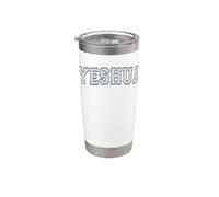 Yeshua Cristiano Messianico Gesù Nome Blu Varisty Lettere Bicchiere termico in acciaio inox doppia parete