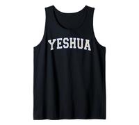 Yeshua Cristiano Messianico Gesù Nome Blu Varisty Lettere Canotta