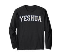 Yeshua Cristiano Messianico Gesù Nome Blu Varisty Lettere Maglia a Manica