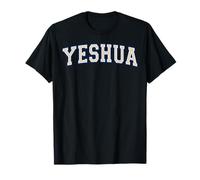 Yeshua Cristiano Messianico Gesù Nome Blu Varisty Lettere Maglietta