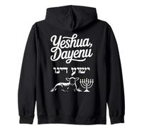 Yeshua, Dayenu Pasqua Sarebbe Stato Abbastanza Felpa con Cappuccio
