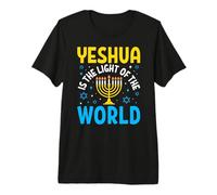 Yeshua è la Luce del Mondo Maglietta Premium