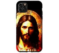 Yeshua Gesù Il Salvatore Ritratto del Messia Arte Custodia per iPhone 11 Pro Max
