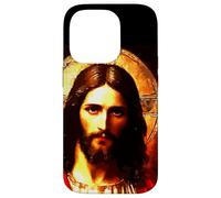 Yeshua Gesù Il Salvatore Ritratto del Messia Arte Custodia per iPhone 14 Pro