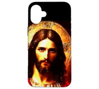 Yeshua Gesù Il Salvatore Ritratto del Messia Arte Custodia per iPhone 16 Plus