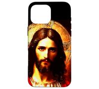 Yeshua Gesù Il Salvatore Ritratto del Messia Arte Custodia per iPhone 16 Pro Max