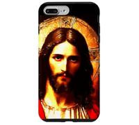 Yeshua Gesù Il Salvatore Ritratto del Messia Arte Custodia per iPhone 7 Plus/8 Plus