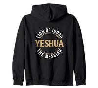 Yeshua Gesù Nome ebraico - Leone Di Giuda Il Messia Felpa con Cappuccio