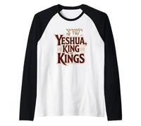 Yeshua Re dei Re Maglia con Maniche Raglan