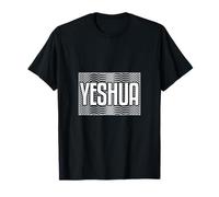 Yeshua - Religioso Ebraico Cristiano Gesù Fede Giuda Argento Maglietta