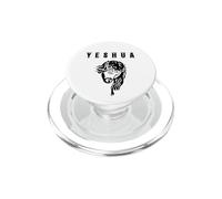 Yeshua/semplice, design classico cristiano/carattere classico PopSockets PopGrip per MagSafe