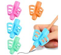 Yesimola Impugnatura Matita Bambini, Impugnatura Penna Bambini, Ergonomia Gommini Impugnatura Matita Bambini, 4 pieces pencil grips, Correzione Della Postura di Scrittura