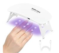 Yesimola Mini lampada UV LED per unghie, lampada UV per unghie in gel, asciuga unghie portatile con cavo tipo C, timer da 60s/120s per tutti gli smalti in gel, per saloni di unghie, casa, viaggi
