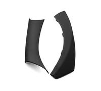 YESKIT 2 Pezzi Set Maniglia Interna Per Porta Maniglia Interna Per Auto Copertura Maniglia Per Serie 3 E90 E91 318 320 325 328 2004-2012(Black-a left)