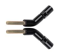 YESKIT 2 Pezzi Specchietti Retrovisori Moto Stelo Extender Estensione Riser Adattatore per Harley Sportster X883 1200 Ferro 883