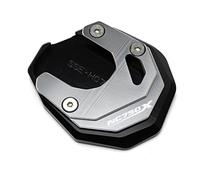 YESKIT Alluminio CNC per HOKickstand Cavalletto Laterale Estensione del Basamento Ingranditore Pad per Honda NC750X NC 750X XADV750 X-ADV 750 2021-2024 (Color : NC750X Grey)