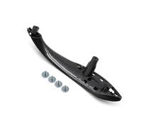 YESKIT Car Interior Door Pull Handle All'interno Del Pannello Di Rivestimento Per 3 Serie 4 M3 M4 F30 F80 F31 F32 F33 F34 F35 F36 F82 2013-2018(Right back black-a)