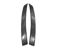 YESKIT Coprimaniglia Interna Anteriore E Posteriore Sinistra E Destra Per Serie 5 M5 E60 E61 2004 2005 2006 520i 523 525 530i(2 pieces of front black)