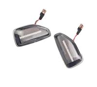 YESKIT Specchietto Retrovisore Auto Luce Indicatore Laterale Per Dacia Per Duster II 2017-2022(Clear)