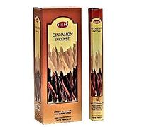 YesMandala Incenso Hem - Cinnamon - Cannella - 6 scatole da 20 bastoncini -