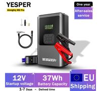 YESPER Onnipotente M2 Pro Avviamento per auto 12V Tensione 37Wh Capacità Alimentatore di emergenza per auto Booster LED Avviatore per auto