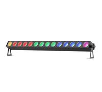 Yespick Barra Luminosa Wallwasher,Wall Wash Luci da DJ 14 x 20W LED Bar RGB Effetto Luce da Discoteca,Controllo DMX512,per DJ Bar KTV Feste Spettacoli Concerti Matrimonio Outdoor Natale,1 Pezzo
