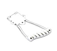 Yessetry 6 Corde Jazz Guitar Bridge Trapezio Cordiera per Corpo Hollow Archtop Accessori Chitarra
