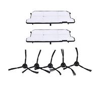 Yessetry 8pcs/set robot Aspirapolvere parti kit (filtro hepa kitx2+Side Brushx6)