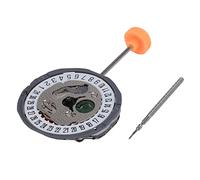 Yessetry Accessori della sostituzione del movimento dei pezzi di ricambio del movimento del calendario 3Pin singolo per 1L12-6, Nero