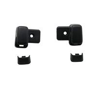 Yessetry Staffa con fibbia fissa per visiera parasole laterale per tettuccio auto, per Mini R55 R56 R60 2007-2014, nero