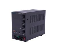 YESTAIM DPS3010U Alimentatore DC regolabile - Nero (spina europea 220 V) - Alimentatore DC moderno e variabile con porta di ricarica rapida USB-A/tipo C, display a 4 LED ad alta precisione