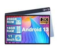 YESTEL Tablet 11 Pollici Android - 16 GB RAM + 256 GB ROM Espandibile 1TB, WiFi 5G, IPS 2000×1200, Octa-Core, 8600 mAh + Ricarica Rapida USB-C 18W, 4 Altoparlanti, GPS, 13 MP + 5 MP + 2 MP - Blu
