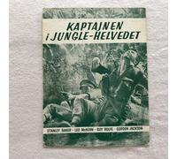 Yesterday's Enemy Stanley Baker, Guy Rolfe Vintage 1959 Danish Movie Program