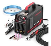 YESWELDER 200A AC/DC Alluminio TIG Saldatrice con Impulso Grande Display LED, Inverter Digitale ARC/TIG 230V TIG Saldatore