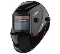 YESWELDER Casco per Saldatura True Color, Maschera per Saldatura Oscuramento Automatico Alimentata Energia Solare, Casco Saldatore 4/9-13 ampia schermatura per ARC MIG TIG