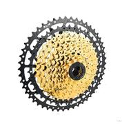 YETGFBH Ruota Libera per Bici, Pacco Pignoni Pignoni for Mountain Bike a Ruota Libera con Rapporto Ampio, 8, 9, 10, 11, 12 velocità, 11-40T, 42T, 46T, 50T, 52T(9S 11-46T Gold)
